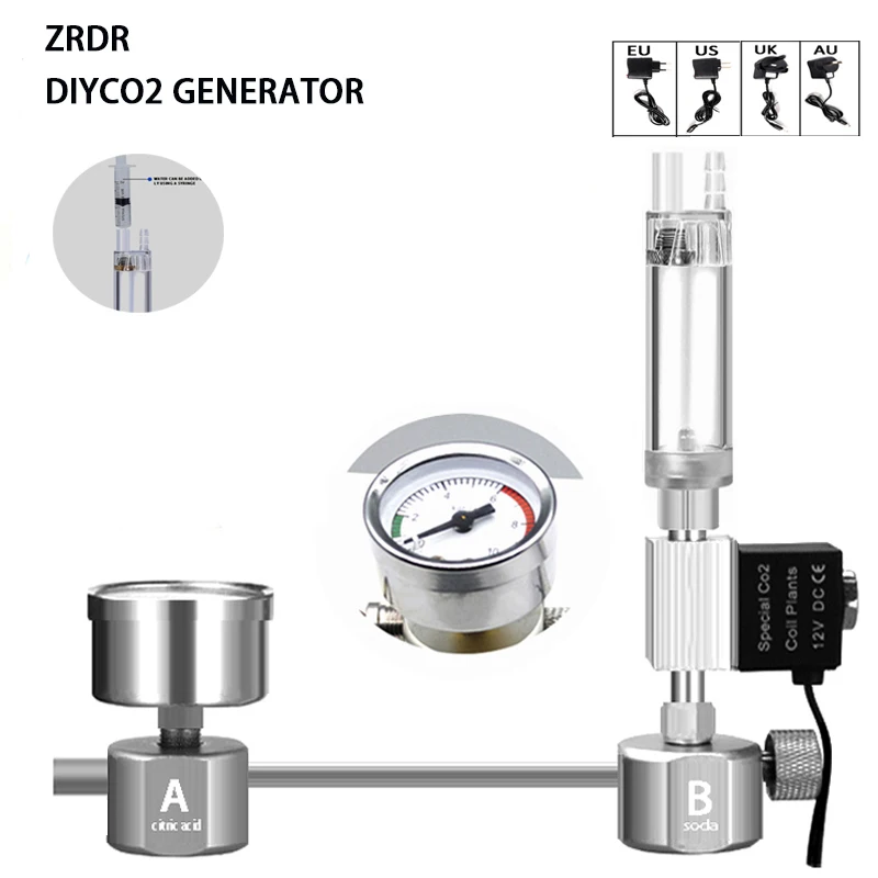Planted Aquarium Parameters - Aquarium DIY CO2 Reactor Generator System