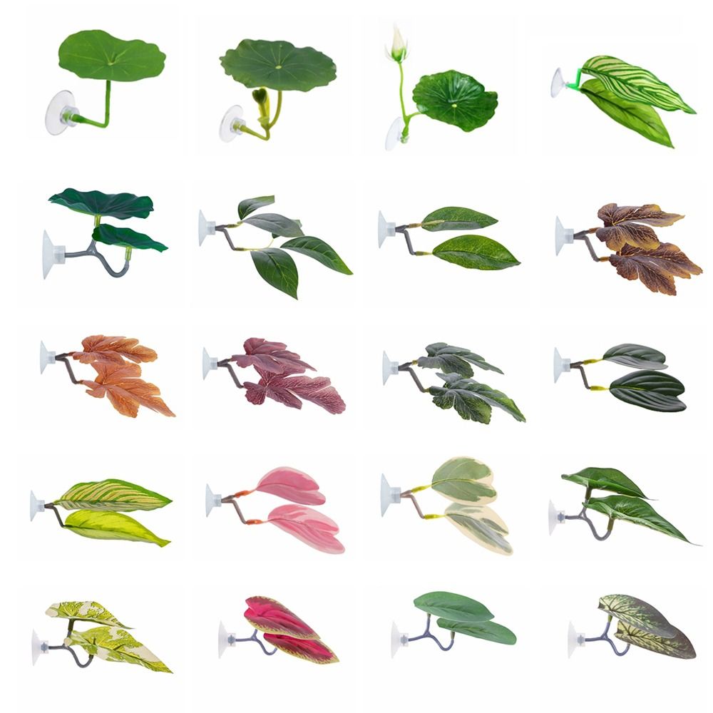 Plastic Betta Fish Rest Leaf S - Aquarium Plant Growth review and price