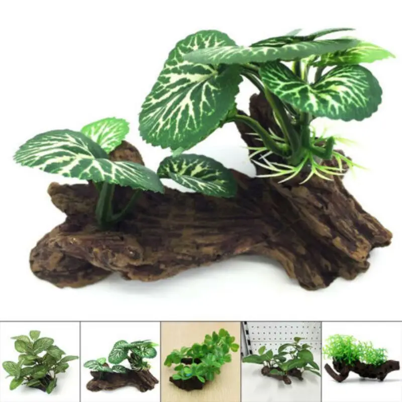 Plastic Artificial Turtle Tree - Aquarium Plant Roots review and price