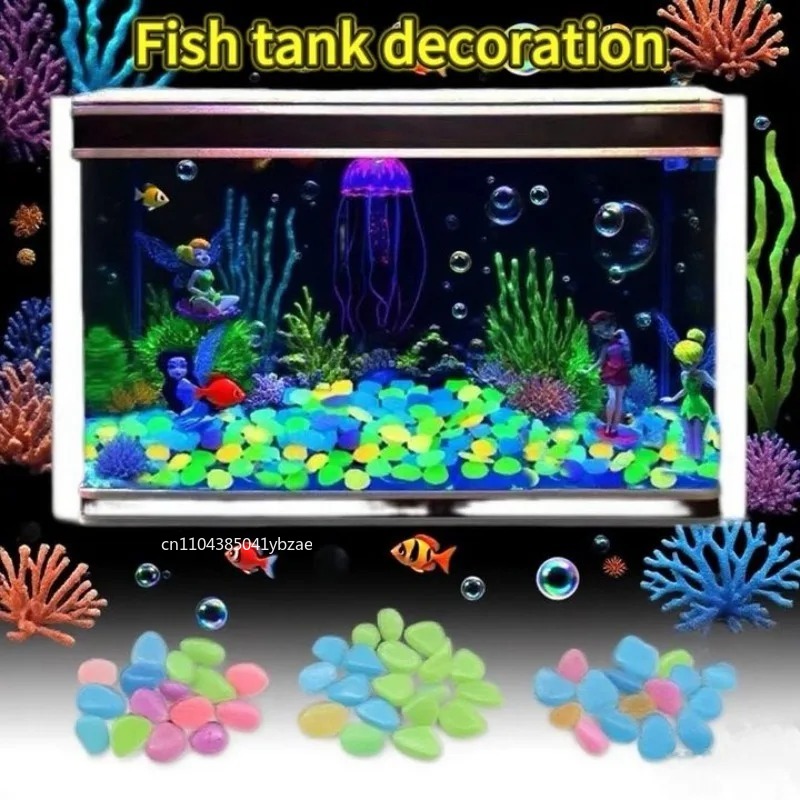 100-800pcs Glow in The Dark Pe - Aquarium Planted Plants review and price
