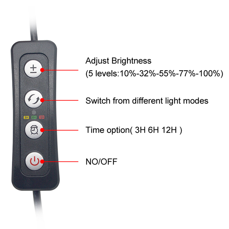 Aquarium LED Light for 16-64CM - Aquarium Plant Growth review and price