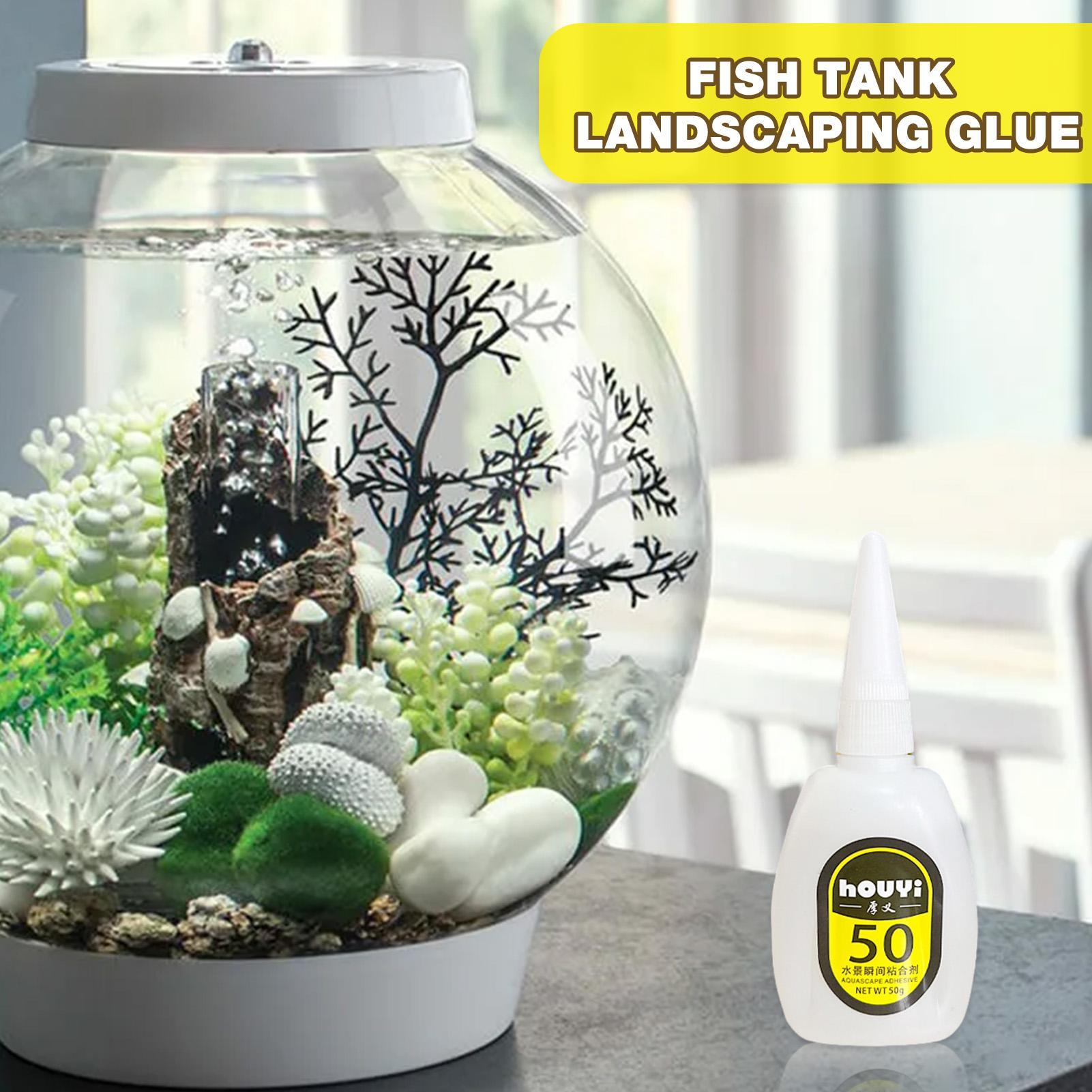 50/100g Clear Instant Glue Aqu - Aquarium Planted Plants review and price