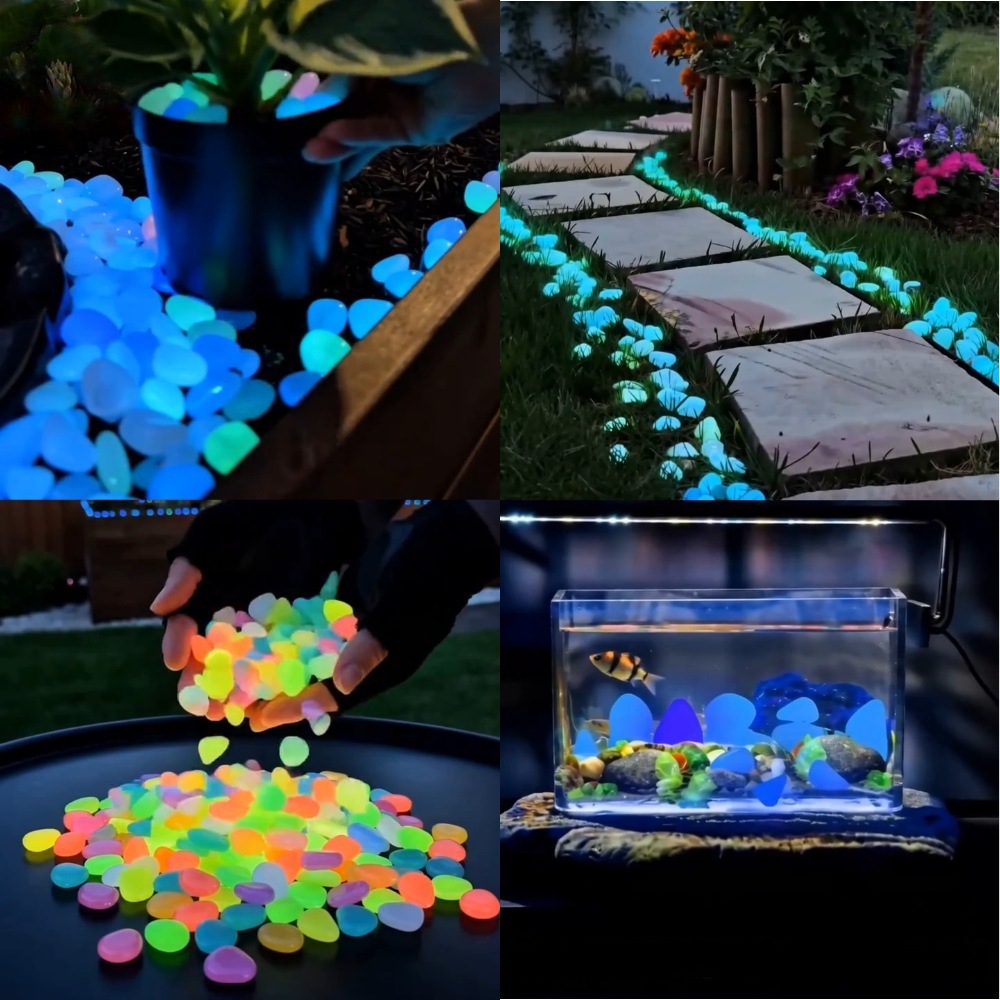 Colorful Glow In The Dark Lumi - Aquarium Plant Light review and price