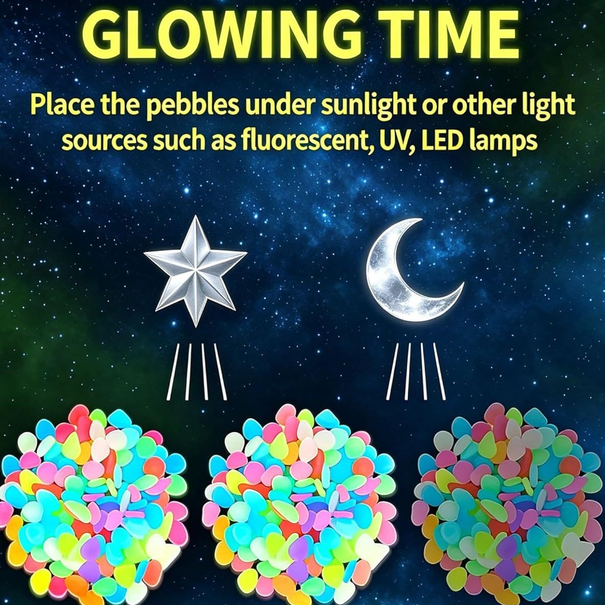 Colorful Glow In The Dark Lumi - Aquarium Plant Light review and price