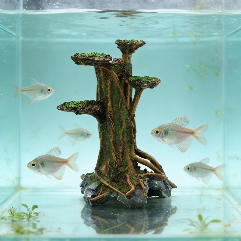 Artificial Moss Tree Driftwood - Aquarium Plant Roots review and price