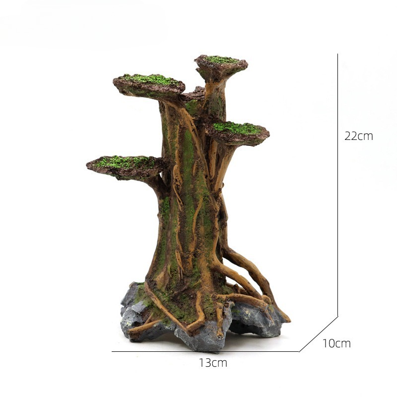 Artificial Moss Tree Driftwood - Aquarium Plant Roots review and price