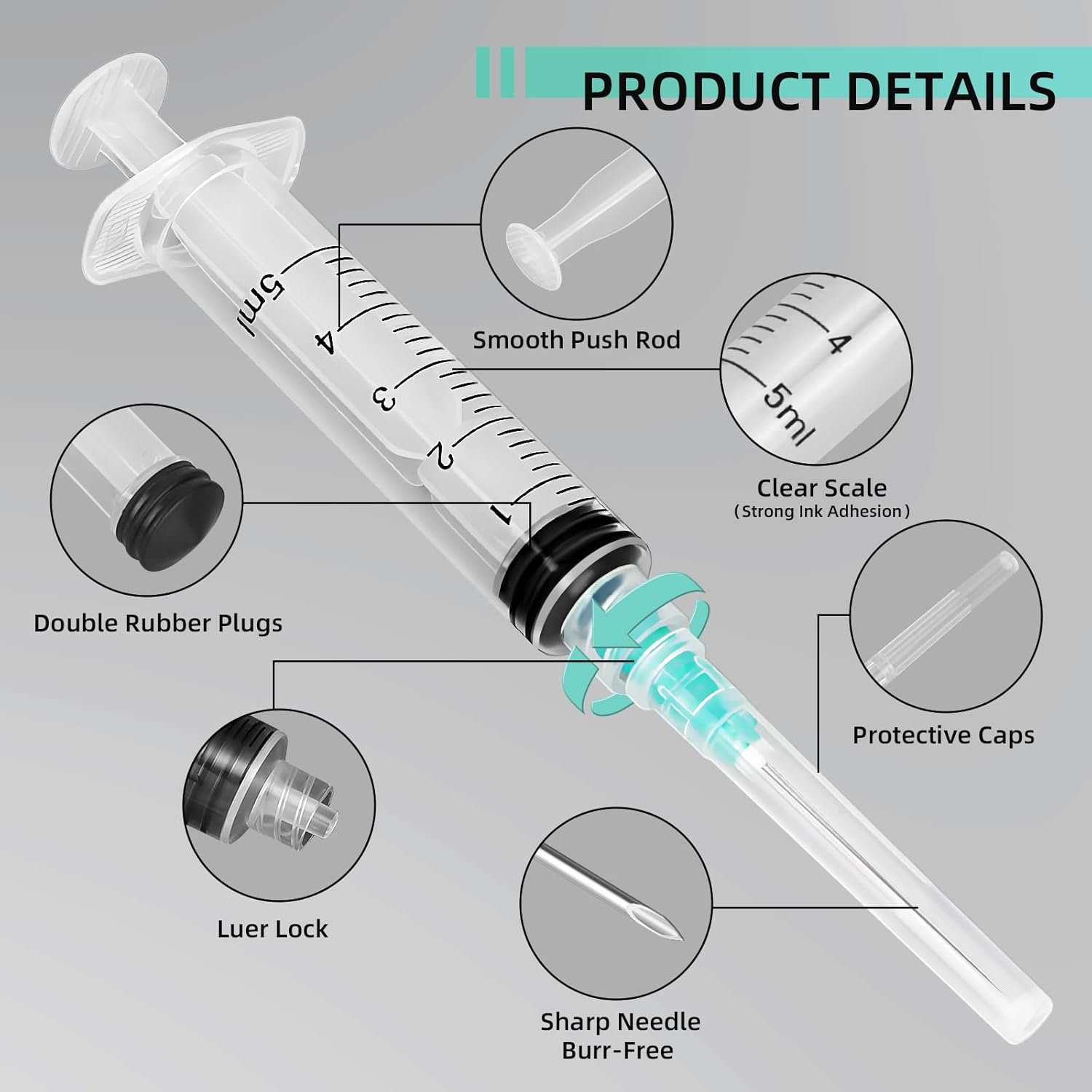 5ml Luer Lock Syringe, Suitabl - Planted Aquarium Parameters review and price