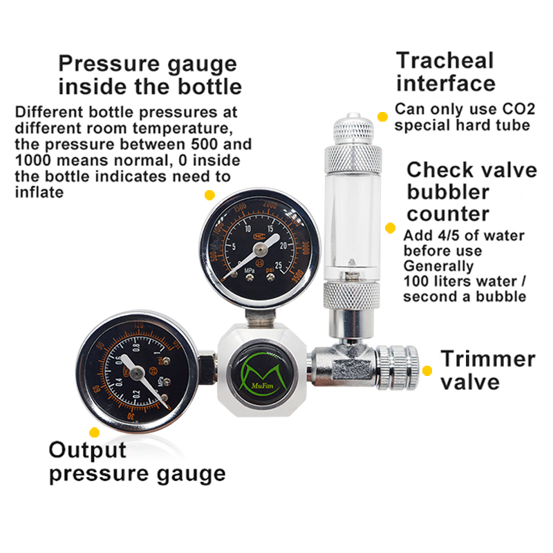 Aquarium CO2 Regulator Magneti - Planted Aquarium Parameters review and price