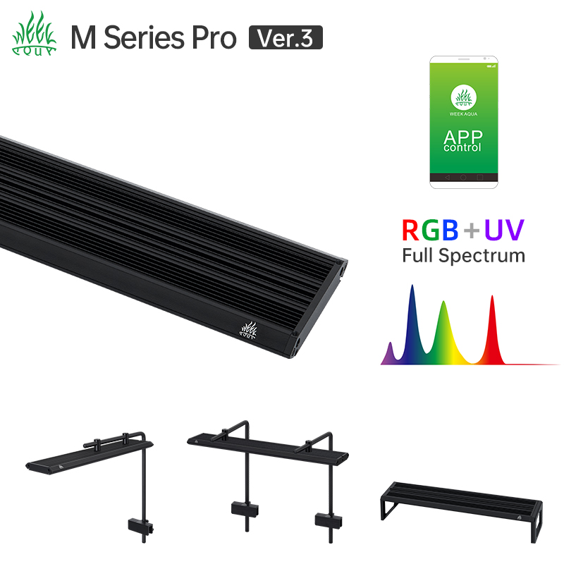 Week Aqua M Series RGB UV LED  - Aquarium Plant Light review and price