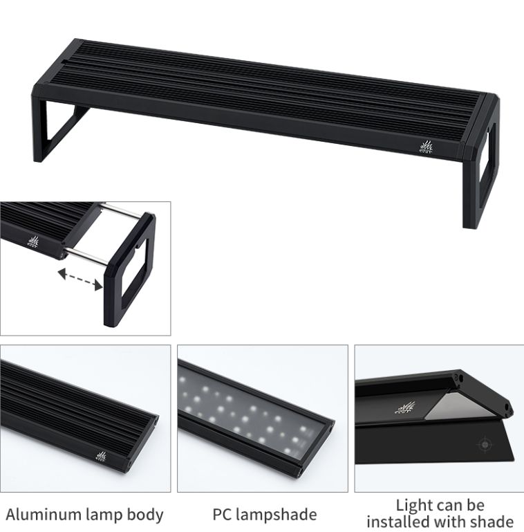 Week Aqua M Series RGB UV LED  - Aquarium Plant Light review and price