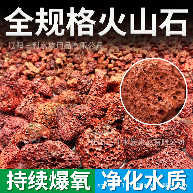 Natural Porous Red Lava Rock A - Aquarium Planted Tank Soil review and price