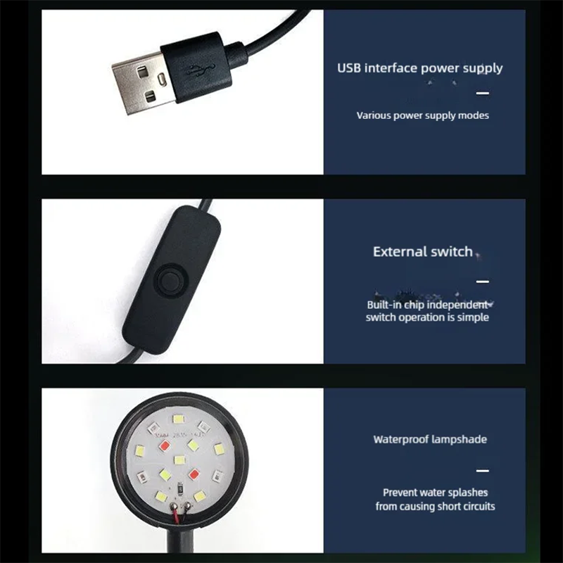 USB LED Fish Tank Clip Lamp Hi - Aquarium Plant Growth review and price