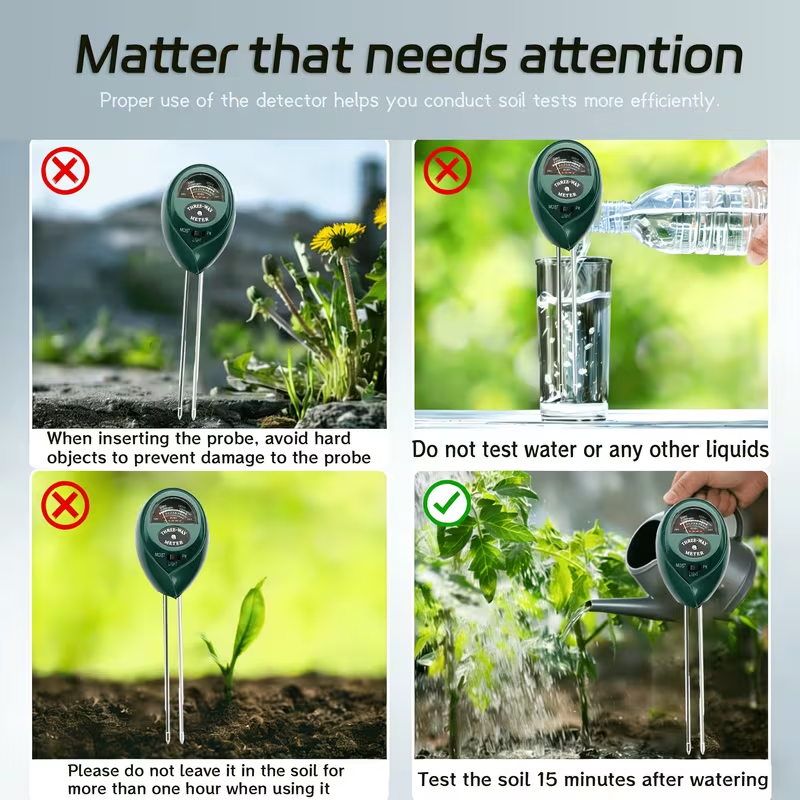 3-in-1 Soil Tester (Moisture,  - Tissue Culture Plant review and price