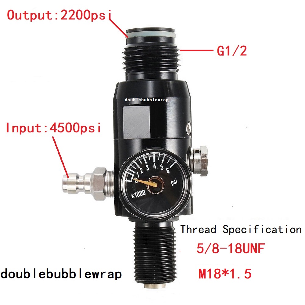 Regulator Valve 5/8-18UNF or M - Planted Aquarium Parameters review and price