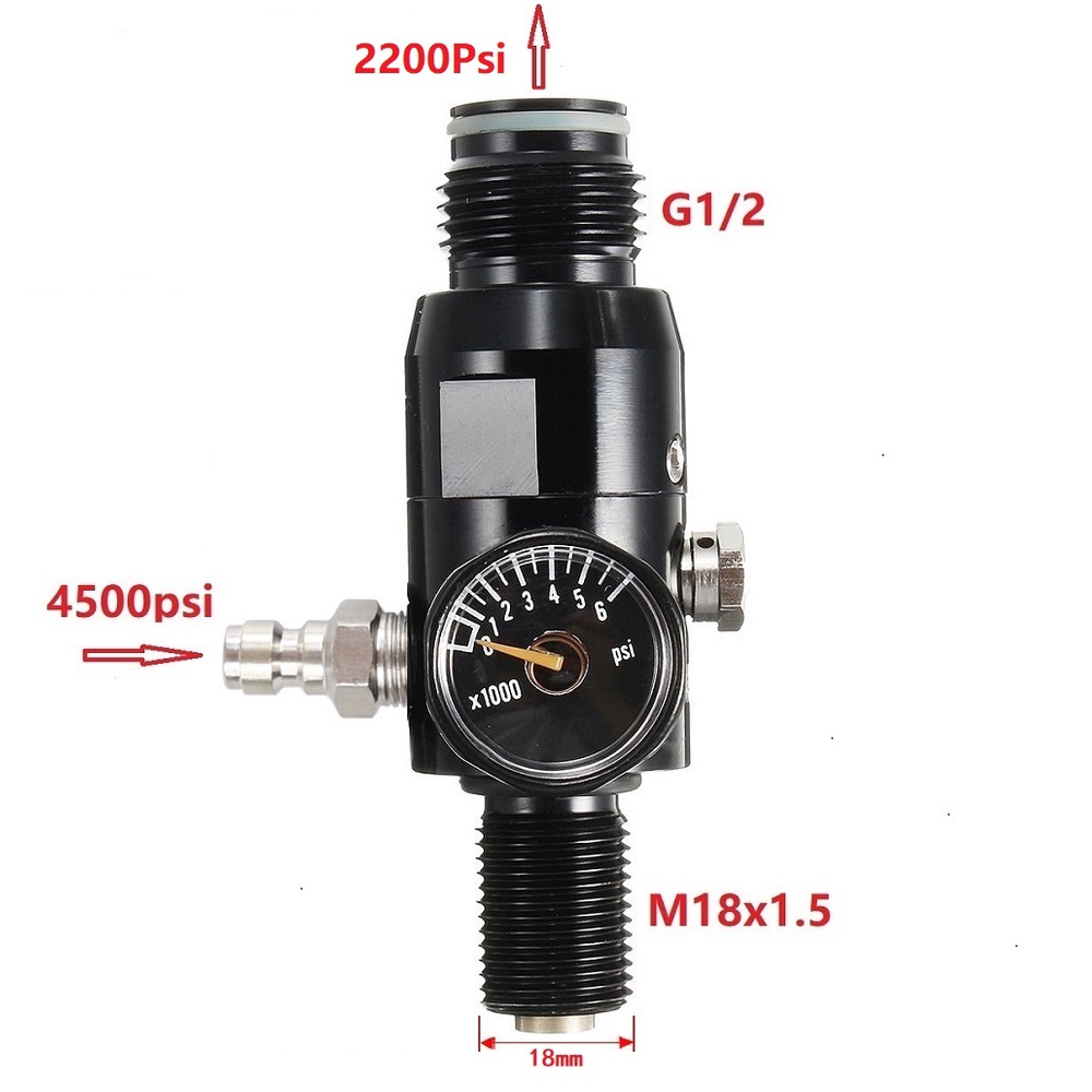 Regulator Valve 5/8-18UNF or M - Planted Aquarium Parameters review and price
