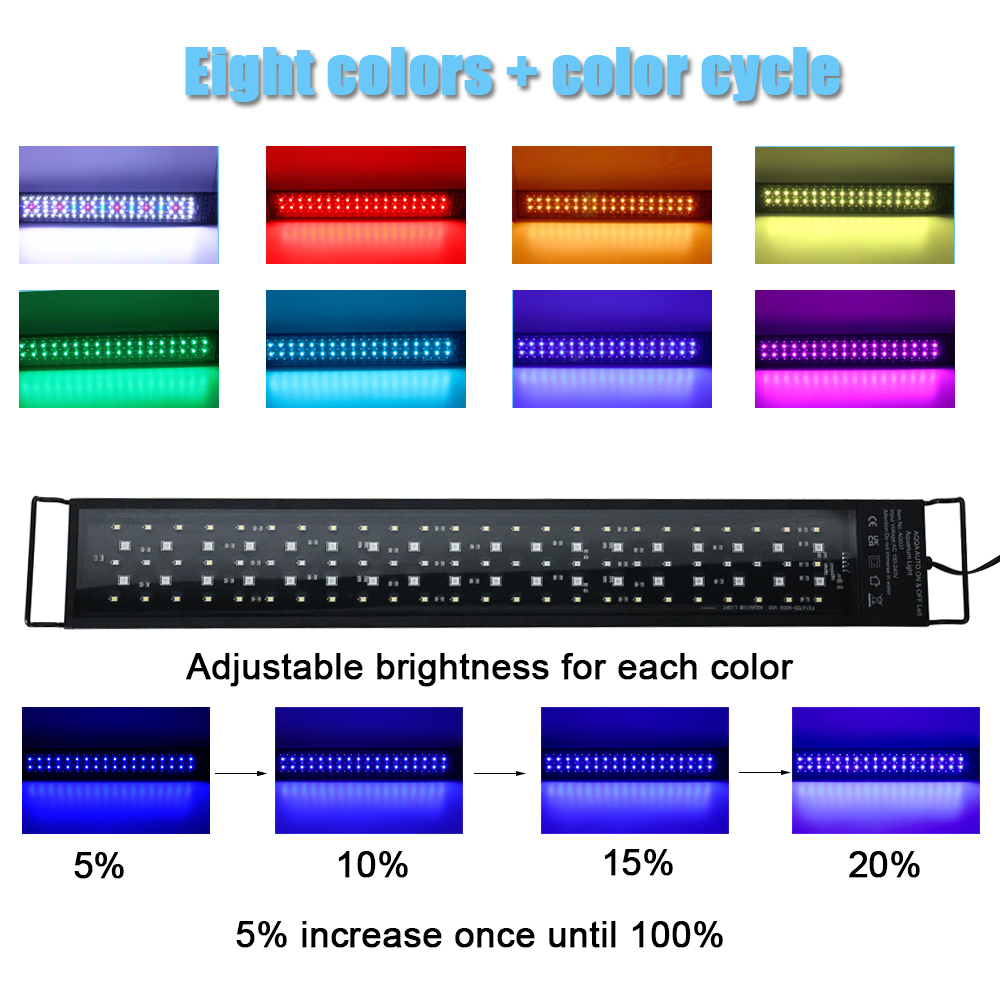 30-60cm Fish Tank 24/7 Full Sp - Aquarium Plant Light review and price