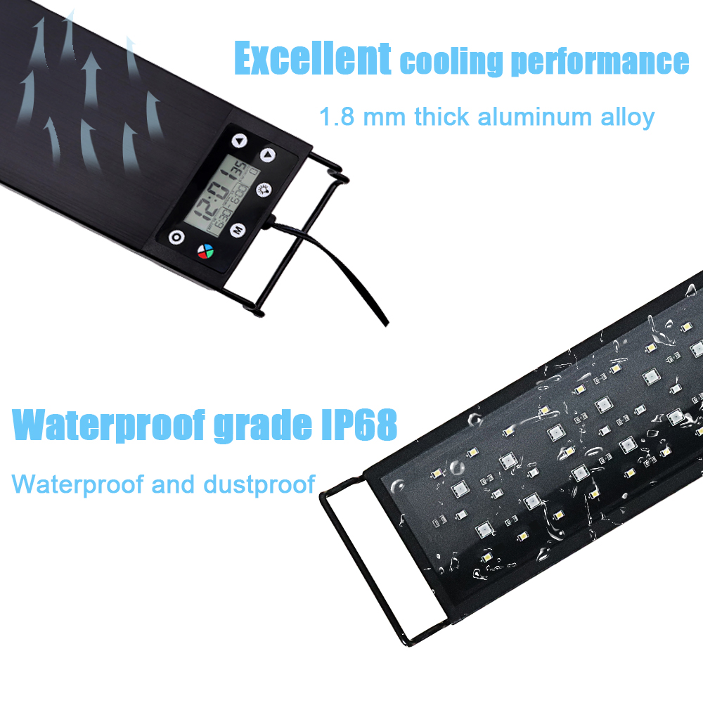 30-60cm Fish Tank 24/7 Full Sp - Aquarium Plant Light review and price