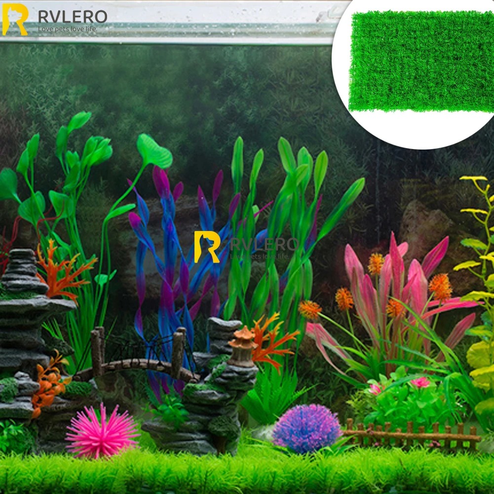 Artificial Grass Lawn Aquarium - Aquarium Plant Grass review and price